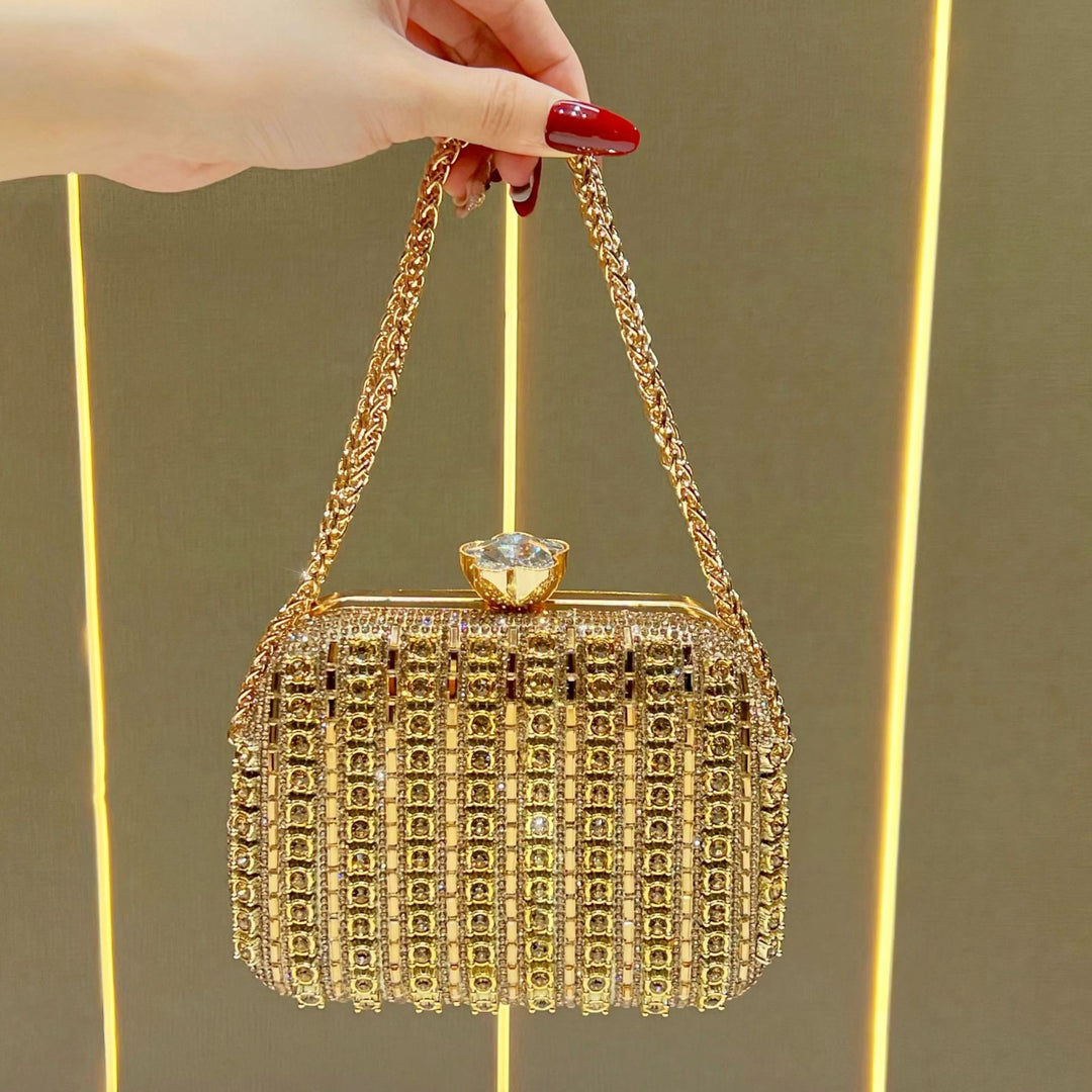 Dekorative Strass-Handtasche