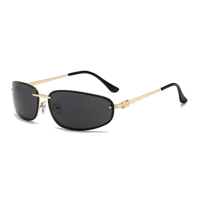 Stylische Shield Sonnenbrille