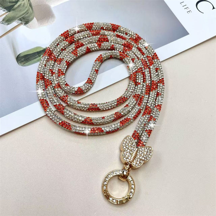 Rhinestone-besetzte Telefon-Lanyard Karnz