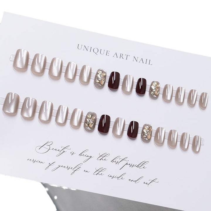 Elegantes Press-On Nagelkunst Set  1791110228