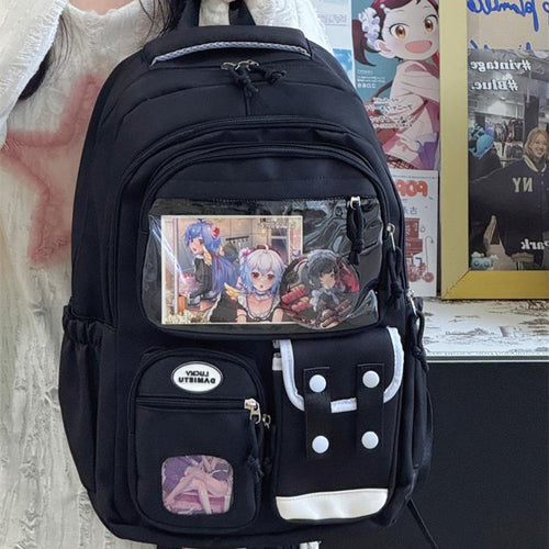 Grafikillustration Mehrfach-Fach Rucksack