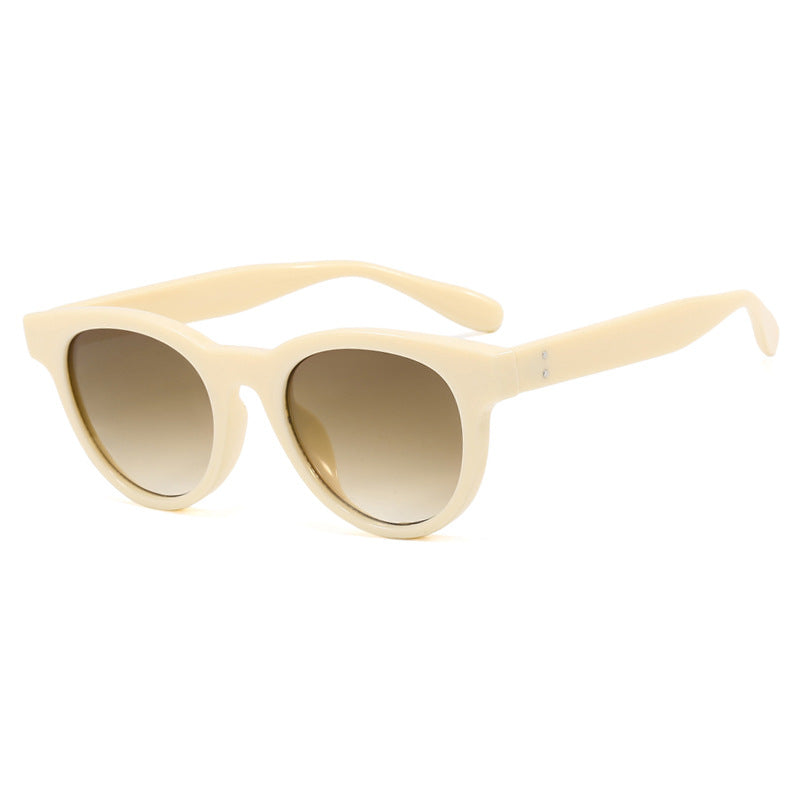 Damen stilvolle Sonnenbrille im trendigen Retro-Design Karnz