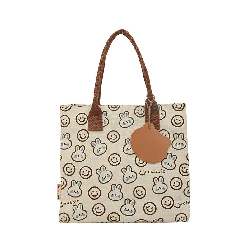 Adorable Graphic Tote Bag Karnz