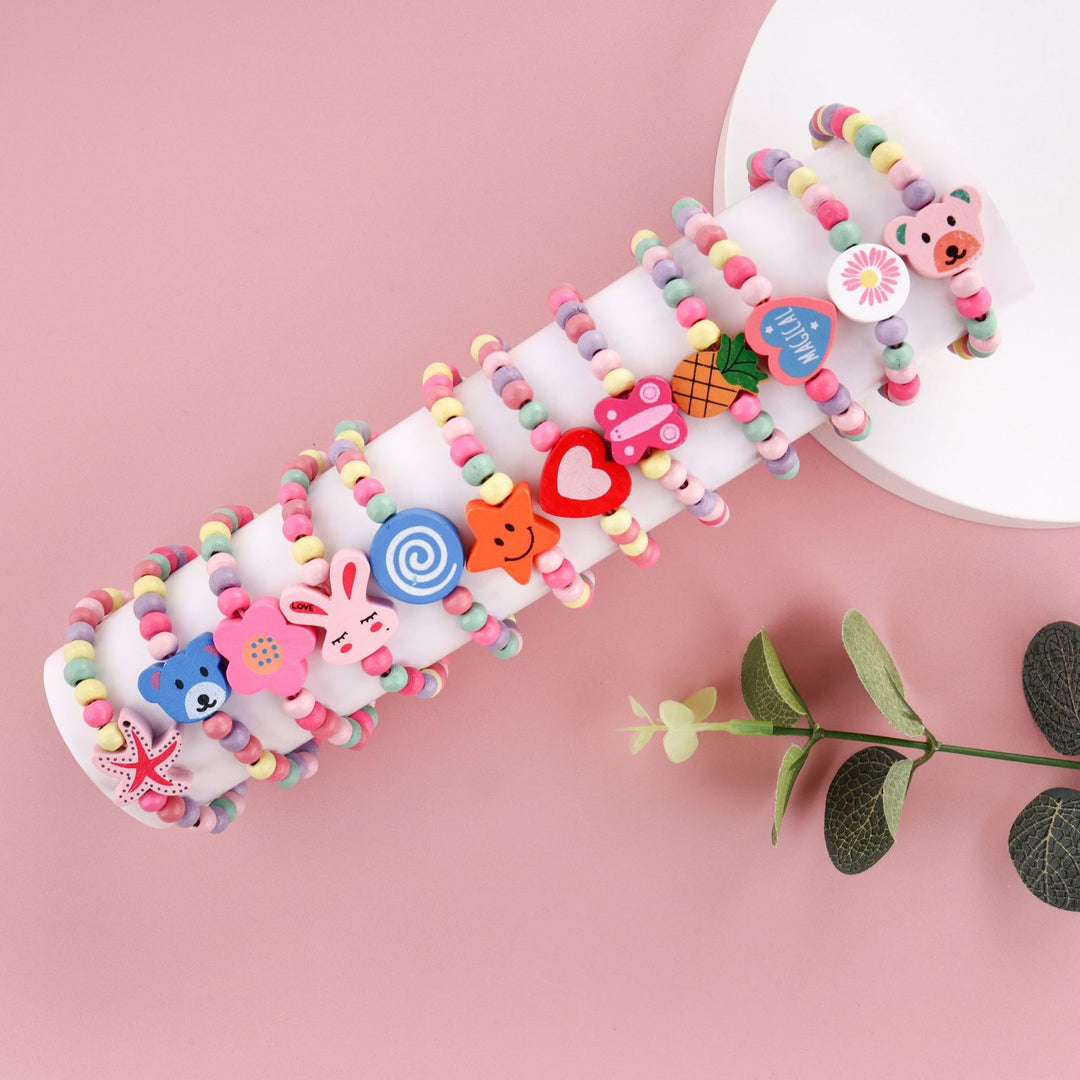 Verspieltes Farbperlenarmband Karnz