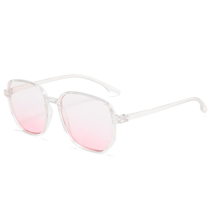 Stilvolle breite quadratische Sonnenbrille Karnz