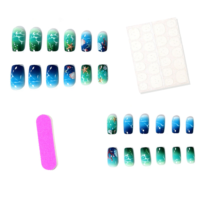 Nautisches Nail Art Karnz