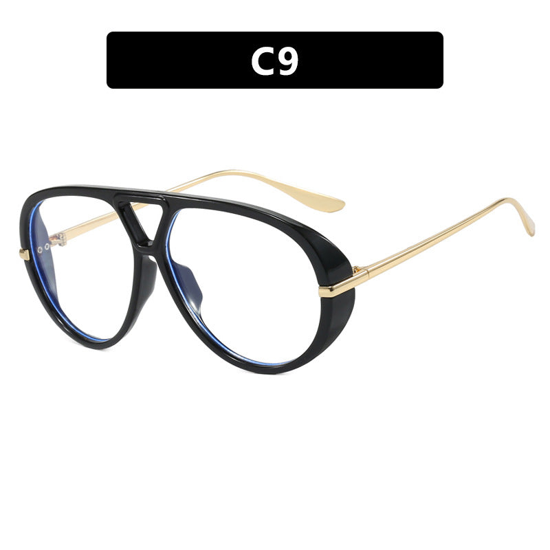 Damen Oversized Sonnenbrille mit elegantem Kunststoffrahmen und verspiegelten Gläsern Karnz