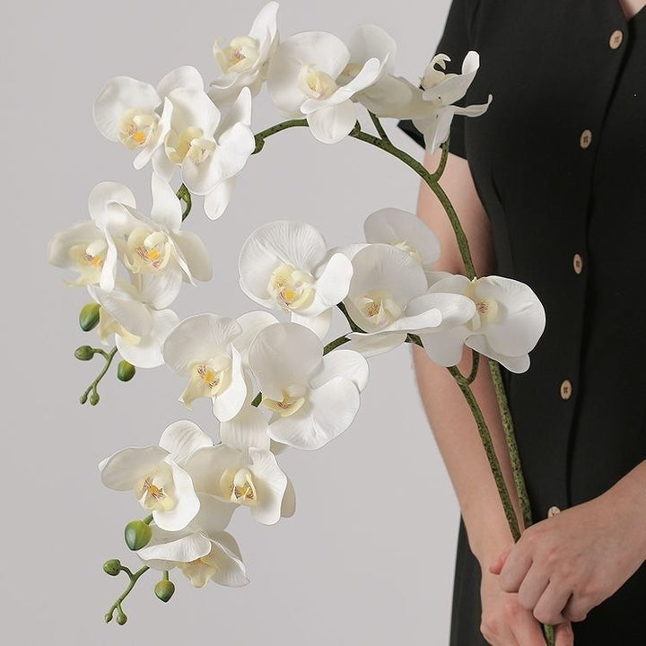 Elegante künstliche Orchideen-Blumenarrangement