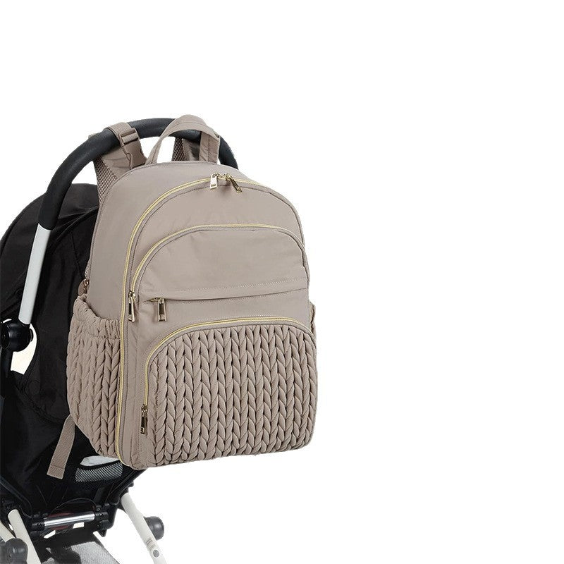 Trendy Backpack mit Geflochtenem Design Karnz