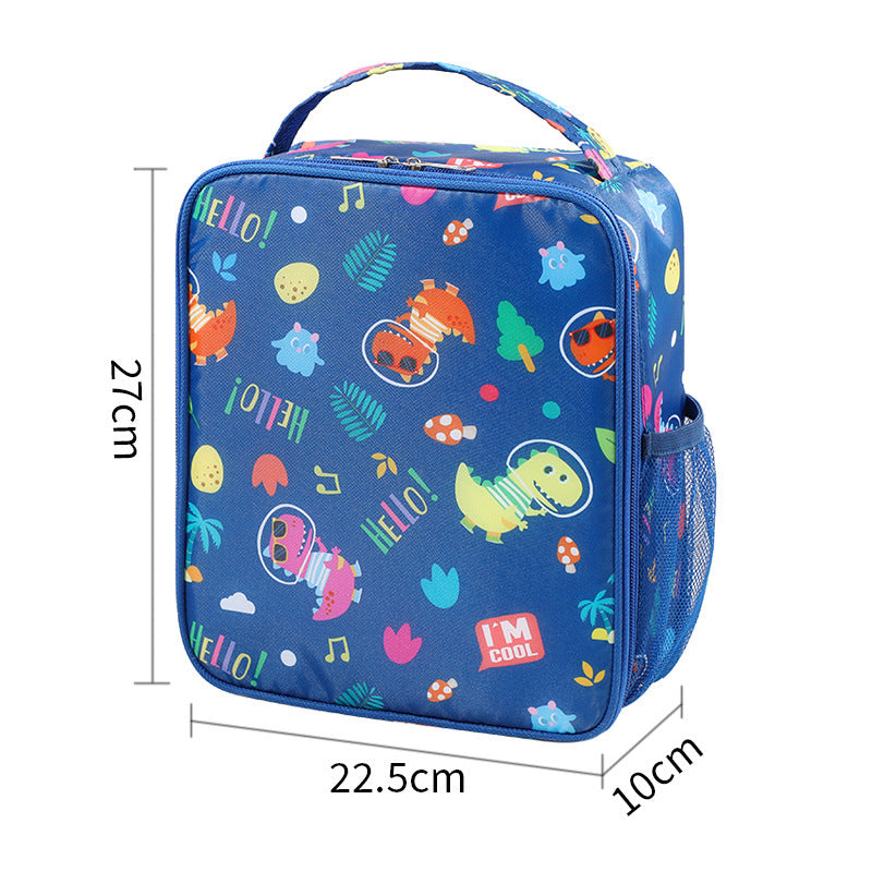 Niedliche Cartoon-Themen Isolierte Lunchbox
