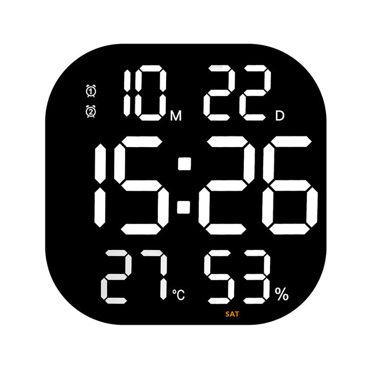 Digitaler Wecker mit Thermometer und Hygrometer Karnz