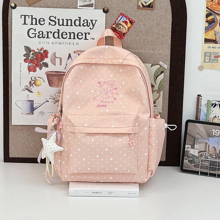 Stylische Schachbrettdruck-Rucksack Karnz
