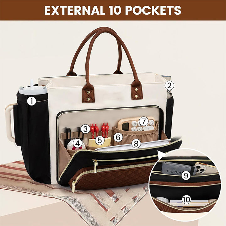 Multifunktionale Handtasche Karnz