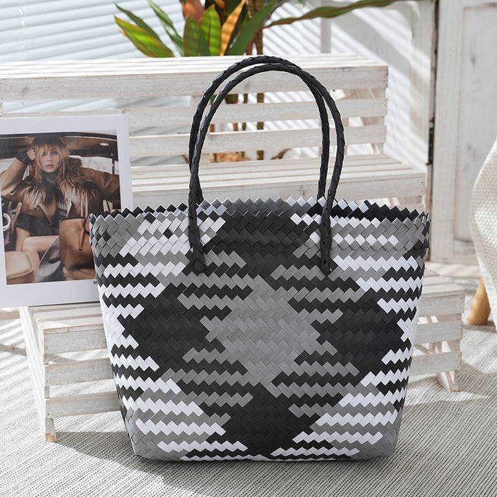 Trendige Woven Tasche Karnz