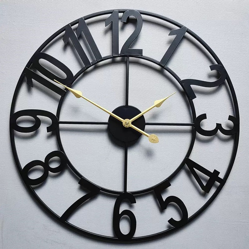 Moderner Minimalistischer Wanduhrdesign Karnz