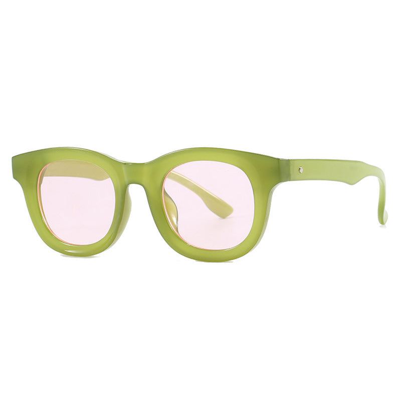 Damen trendige oversized Sonnenbrille mit markantem Design Karnz