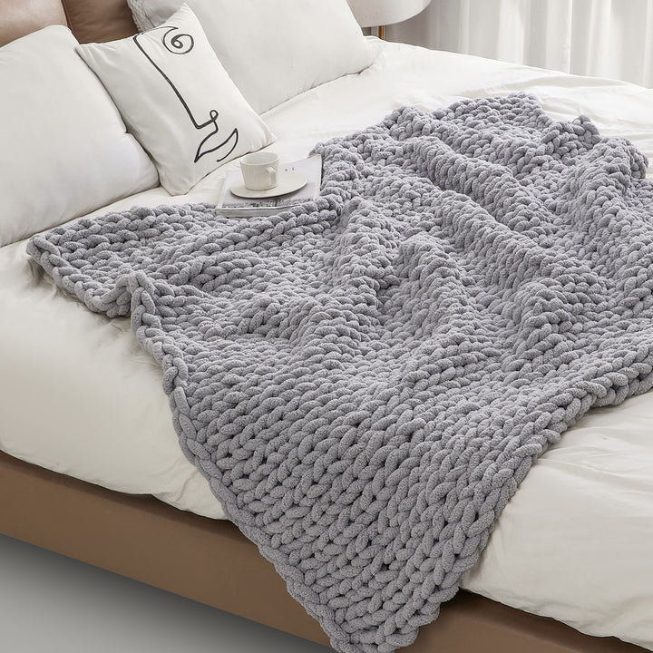 Chunky Strickdecke