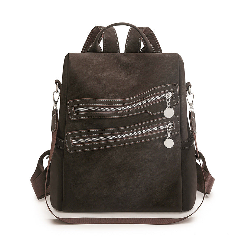 Stylischer Multi-Reißverschluss-Rucksack Karnz