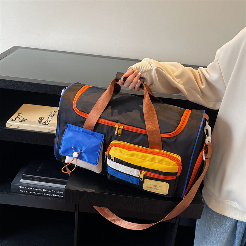 Bunter Mehrfach-Taschen Reise Duffle Bag