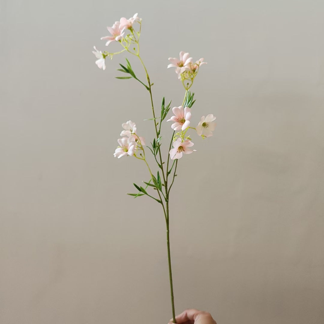 Lebensnahe tropische Blumenstängel