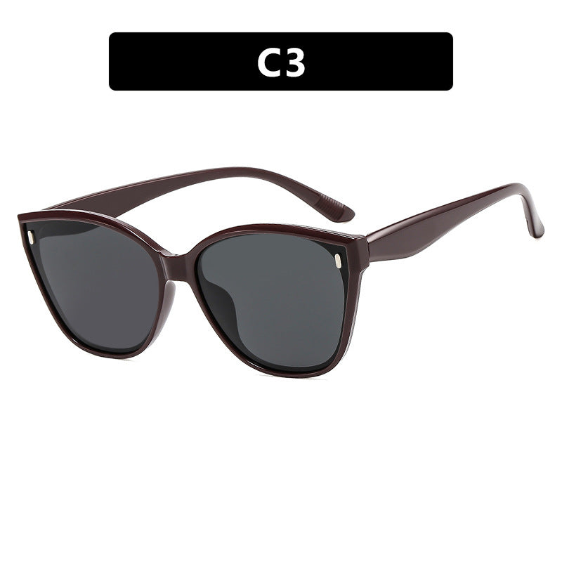 Damen Cat-Eye Sonnenbrille mit schützendem UV-Filter und stylishem Rahmen Karnz