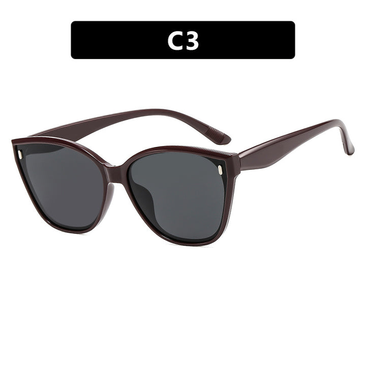 Damen Cat-Eye Sonnenbrille mit schützendem UV-Filter und stylishem Rahmen Karnz