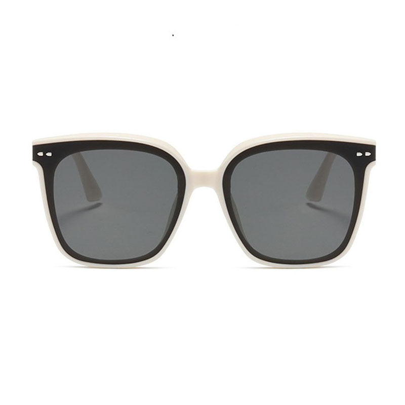 Damen Oversized Sonnenbrille mit modernem, kontrastierendem Design Karnz