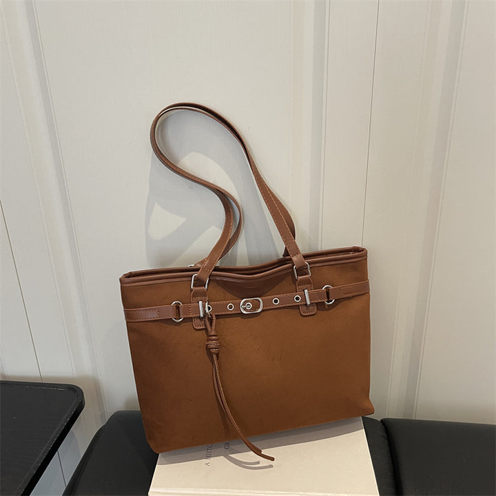 Elegante Wildleder Handtasche