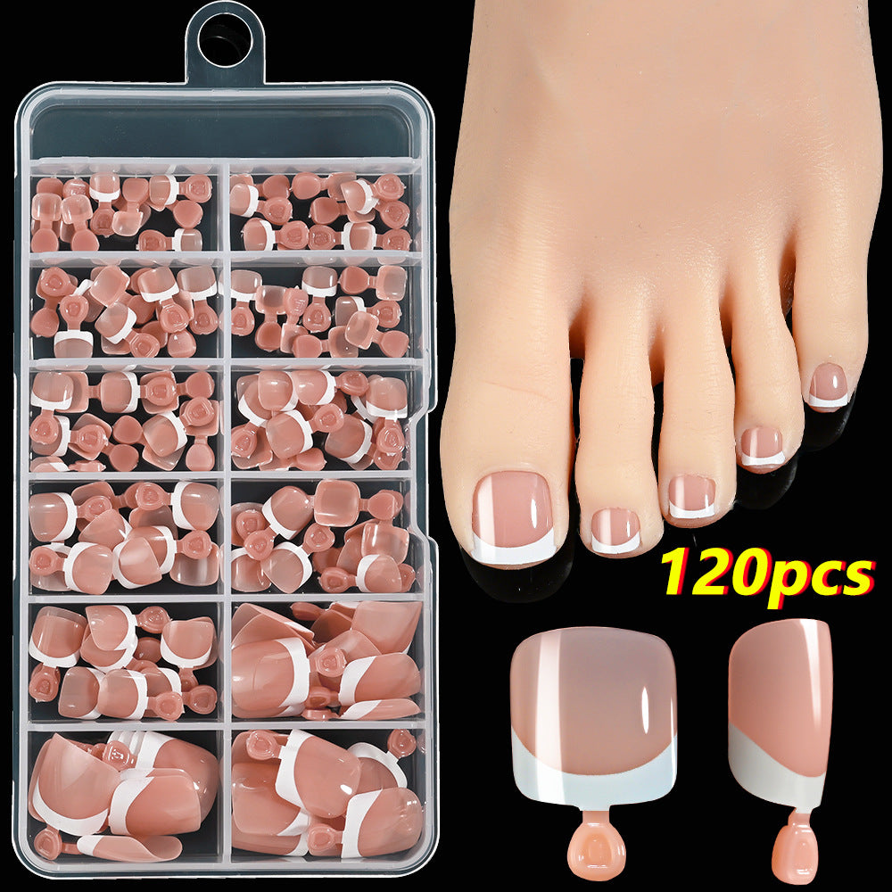 French Tip Gel Fußnagel Set Karnz