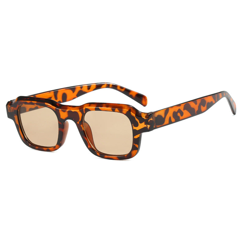 Damen moderne quadratische Sonnenbrille mit schützendem Polycarbonat-Rahmen Karnz