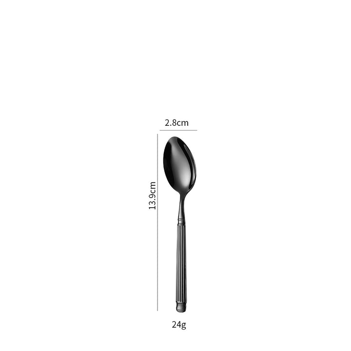 Eleganter Dessertlöffel mit Exklusivem Oberflächendesign Karnz