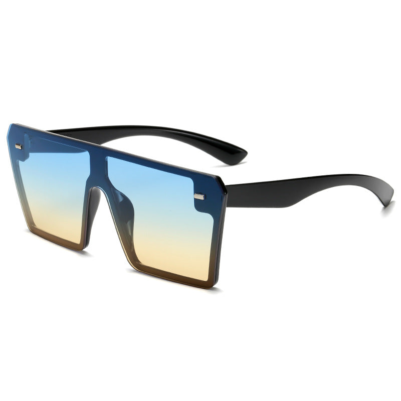 Damen Oversized Sonnenbrille im futuristischen Design Karnz