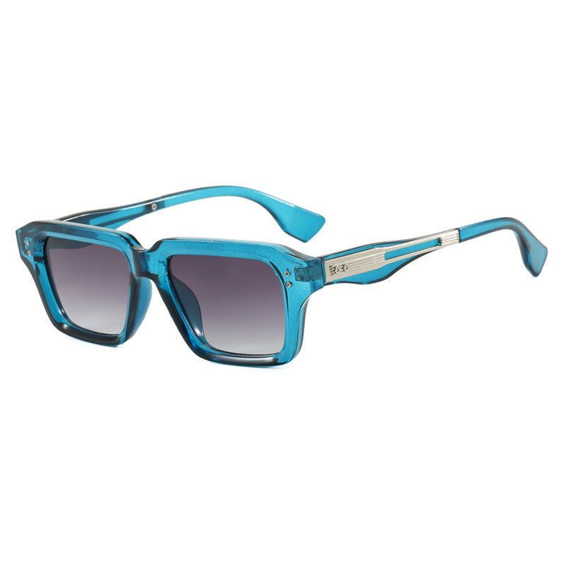 Damen stilvolle quadratische Sonnenbrille mit luxuriösem Schildkrötenmuster und strapazierfähigem Rahmen Karnz