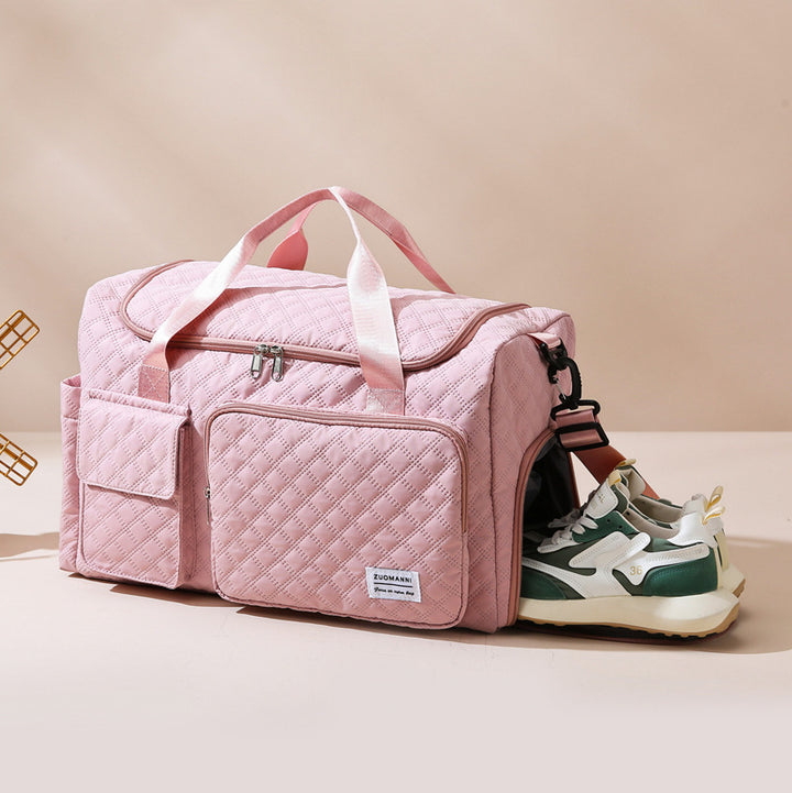 Stylische gesteppt Reise-Duffle