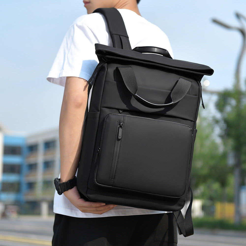 Multi-Taschen wasserdichter Roll-Top Rucksack Karnz