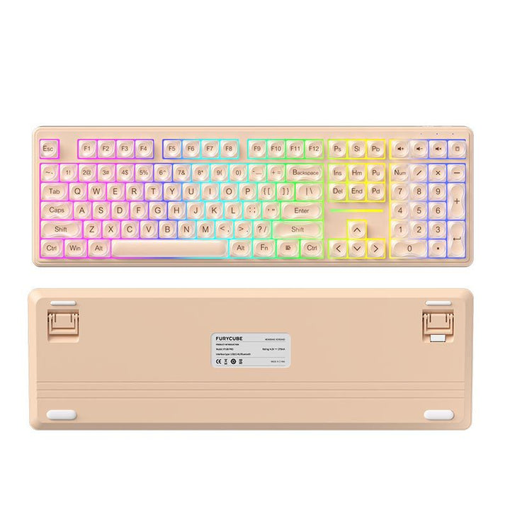 Kabellose RGB Gaming-Tastatur Karnz