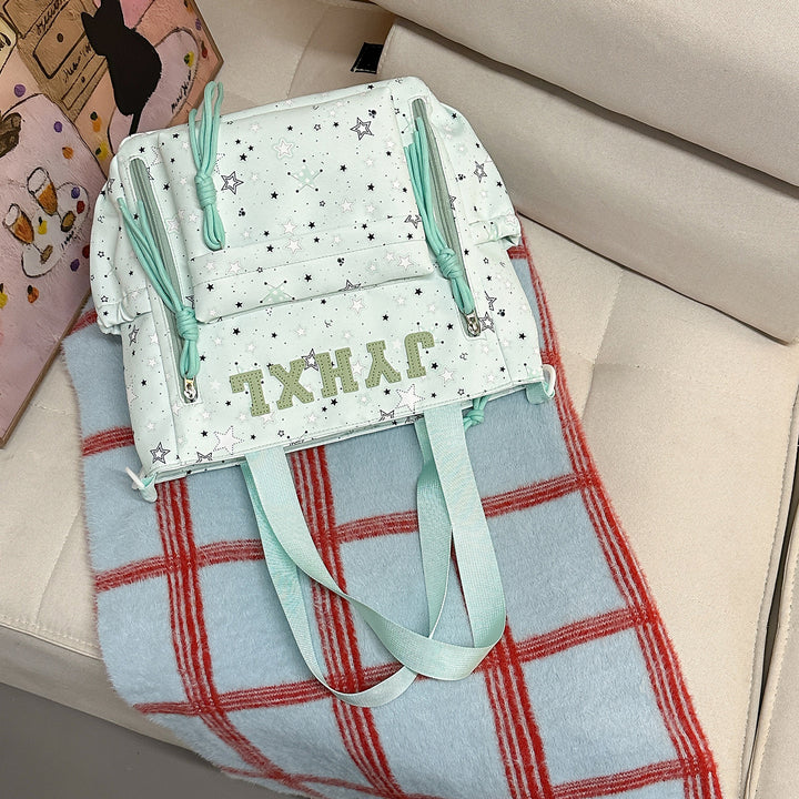 Stylischer Sternenbedruckter Rucksack Karnz 1791205378
