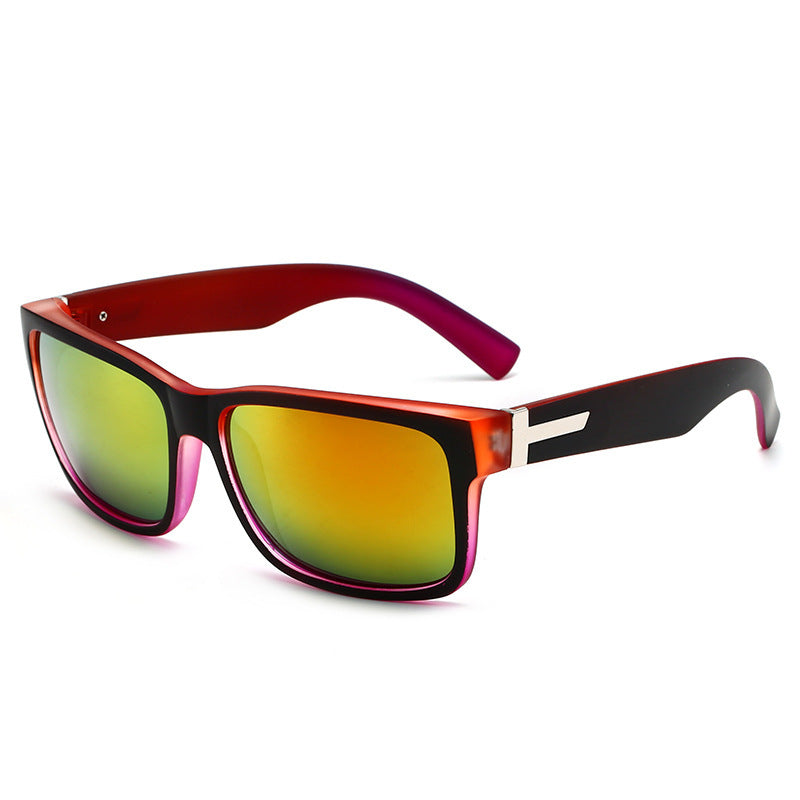 Damen Stylische Sonnenbrille mit markantem Rahmen Karnz