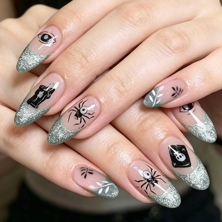 Gothic-Themen Nagelkunst Set Karnz
