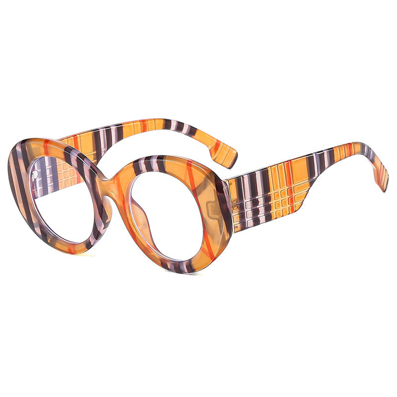 Damen extravagante Sonnenbrille mit kreativem Rahmendesign und schützendem UV-Filter Karnz