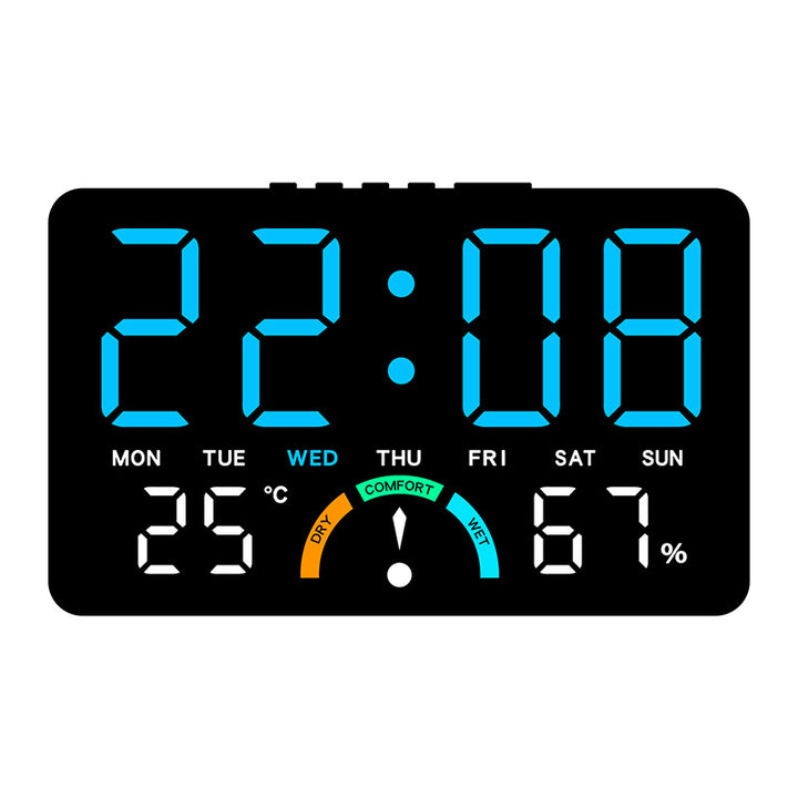 Digitaluhr mit Umfangreicher Wetteranzeige Karnz