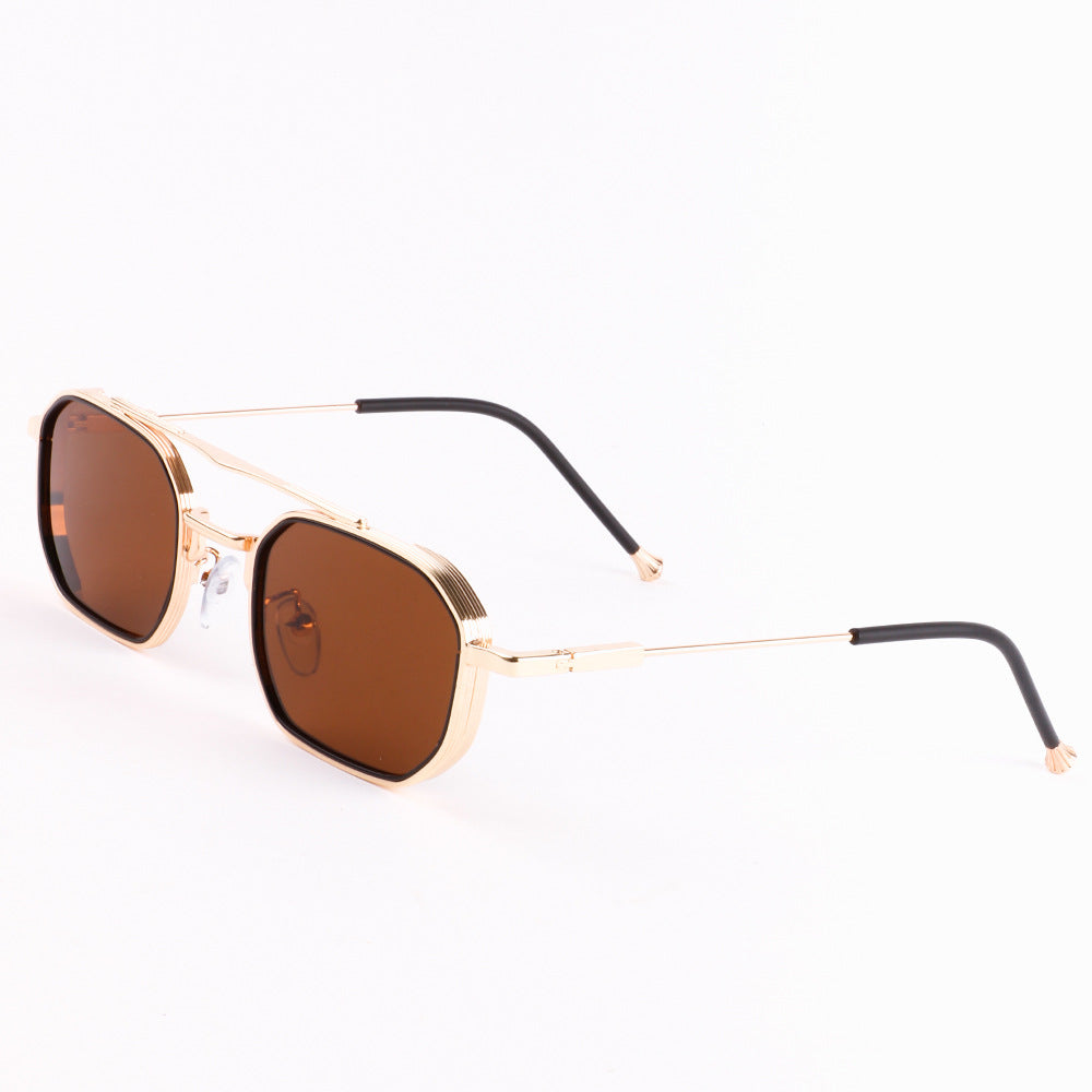 Damen Sonnenbrille mit elegantem, geometrischem Design und hochwertigen Gläsern Karnz