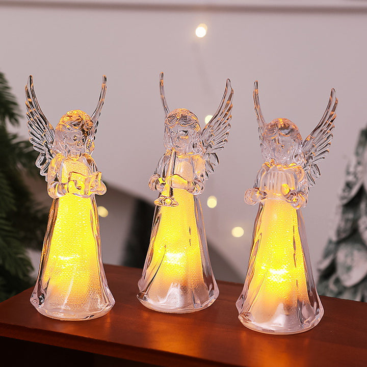 Elegante LED Engellichtfigur Karnz