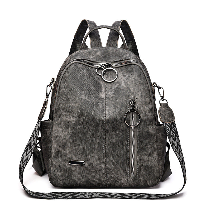 Vintage Leder Rucksack Karnz