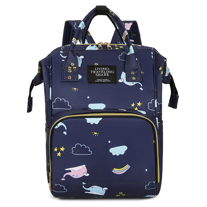 Verspielt Grafikdruck Rucksack