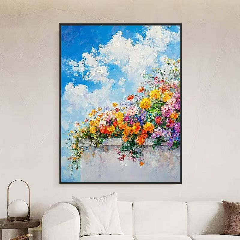 Florale Landschaft Wandkunst Karnz