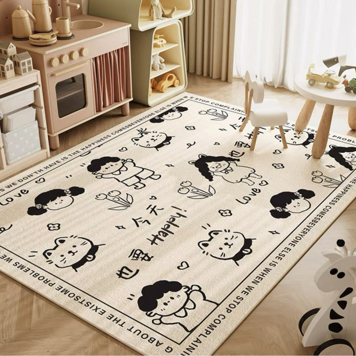 Kinderspielteppich mit Katzenmotiv Karnz