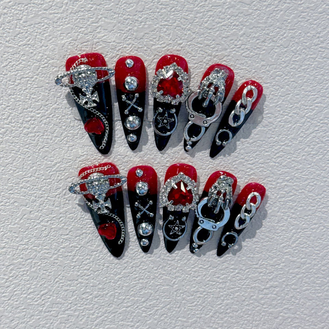 Glamouröse Nagelkunst Verlängerungen