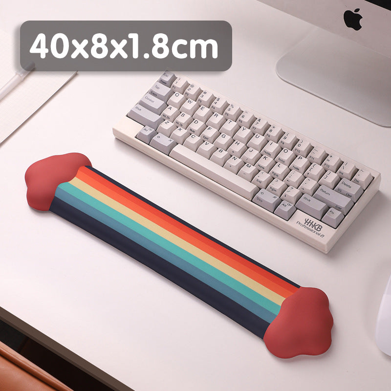 Regenbogen-Themen Gel Mauspad