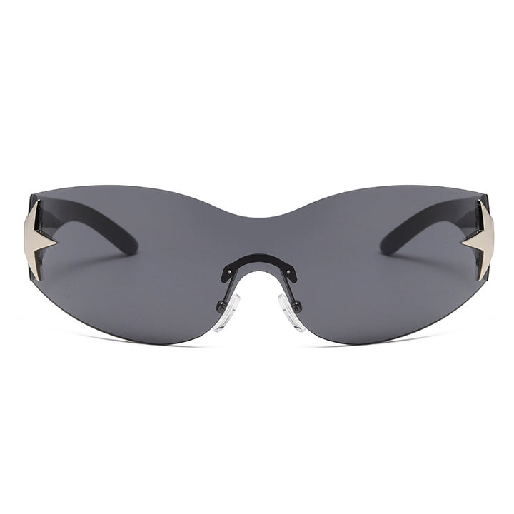 Damen Sportliche Fashion-Sonnenbrille mit schützendem UV-Schutz Karnz
